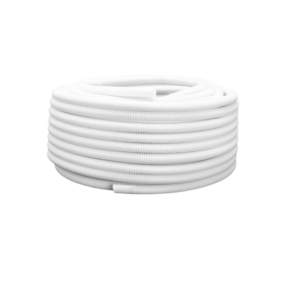 ท่ออ่อน ลายลูกฟูก UPC 1116CM เส้นผ่านศูนย์กลาง 16 มม. ยาว 50 ม. สีขาว_0